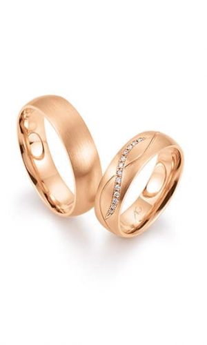 Gerstner Trauring Rotgold